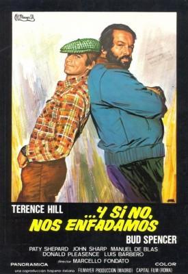 Y si no nos enfadamos Bud 1974 Spencer y Terence Hill poster