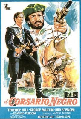 El Corsario Negro 1971 Bud Spencer y Terence Hill poster