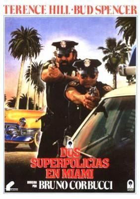 Dos Superpolicias en Miami 1985 Bud Spencer y Terence Hill poster Dos Superpolicias en Miami 1985 Bud Spencer y Terence Hill poster