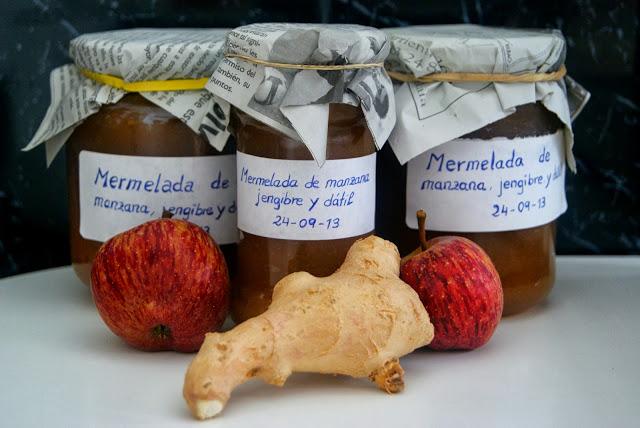 Mermelada de Manzana, Jengibre y Datil