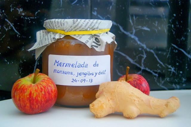 Mermelada de Manzana, Jengibre y Datil