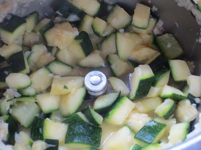 Risotto de calabacín  y gambas