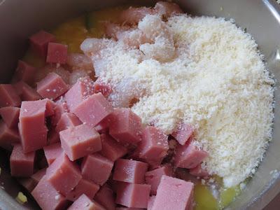 Risotto de calabacín  y gambas