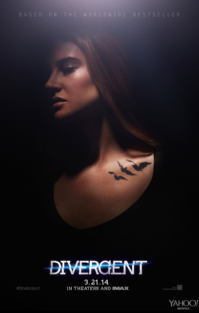 Espectacular primer póster de Cuatro y Tris mostrando tatuaje
