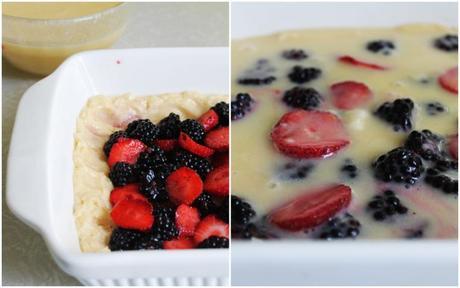 Tarta con moras y fresas 3