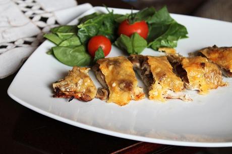 Pechuga con setas gratinadas (paso a paso) IMG_7148