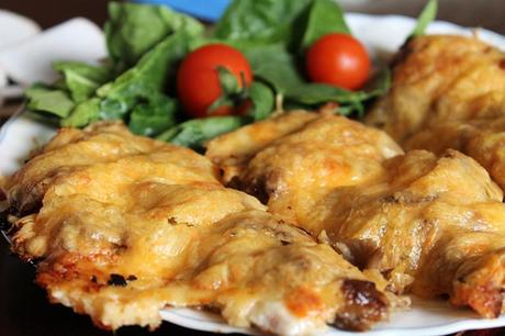 Pechuga con setas gratinadas (paso a paso) IMG_7146