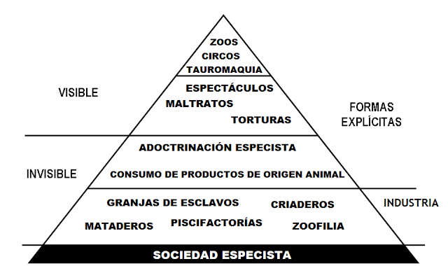 La estructura de la opresión especista