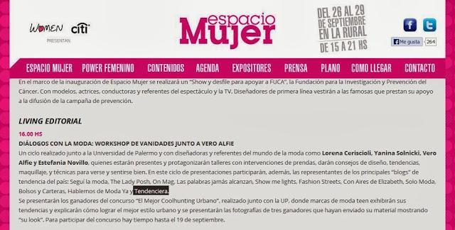 Power femenino en Espacio Mujer 2013