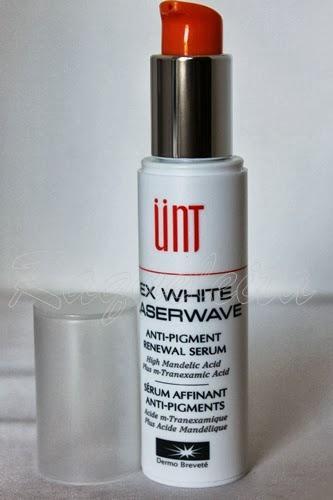 Ex White Laserwave de ÜNT Ilumina la piel en solo 14 días.