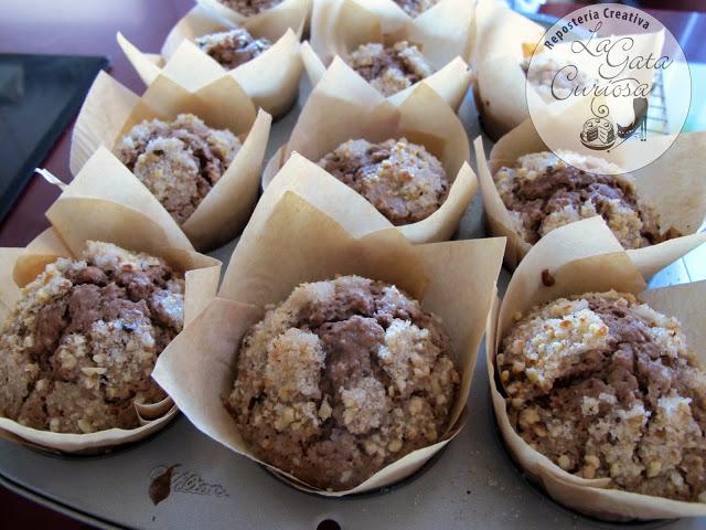 MUFFINS DE NUTELLA, LOS DEFINITIVOS