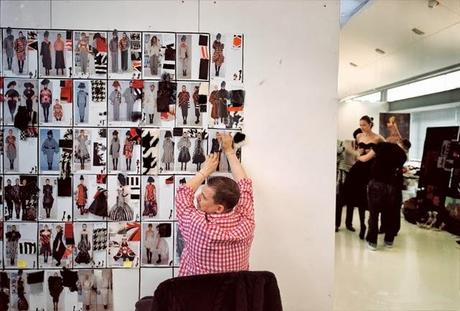 Alexander McQueen: Working process, by Nick Waplington