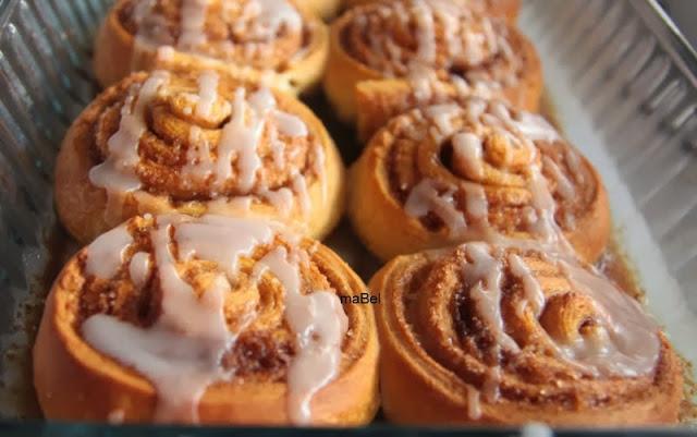 Rollos de canela con masa comprada
