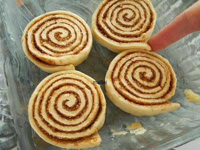 Rollos de canela con masa comprada