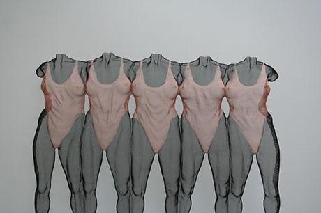 David Begbie: la escultura con mallas de acero