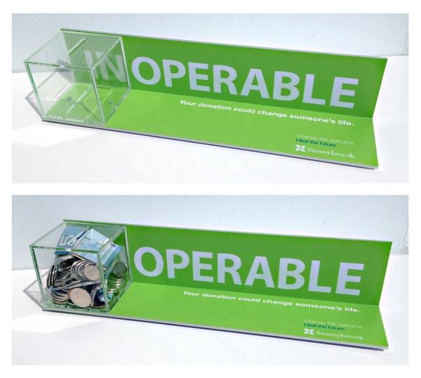 Sunnybrook Hospital Donation Box