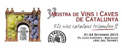 MOSTRA DE VINS I CAVES DE CATALUNYA 2013 (EDICION XXXIII)