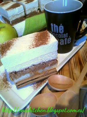 Tarta de manzana con vainilla  (y la semana de Mim en Sueca Valencia)