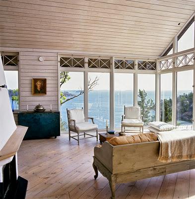 Cabana de Maderas Claras en Polonia