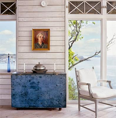 Cabana de Maderas Claras en Polonia