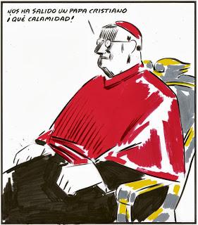 Moderado optimismo ante las reformas papales.  Participación del laicado, mujer, igualdad, democracia o celibato opcional tienen que acometerse junto a la necesaria reforma curial.