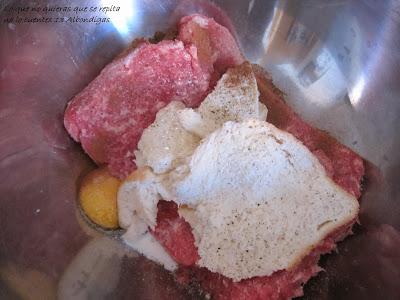 Albóndigas con sepia