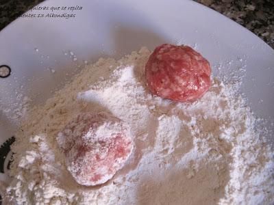 Albóndigas con sepia