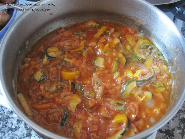 Albóndigas con sepia