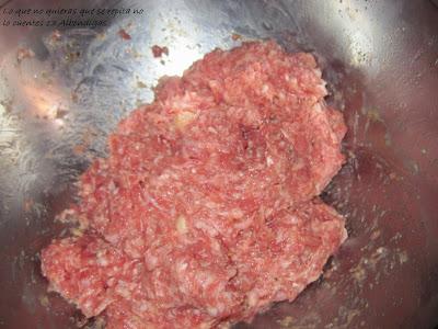 Albóndigas con sepia