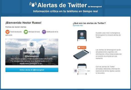 Twitter lanza Alertas de Twitter, un sistema de alertas de emergencias alertas-de-twitter-suscripcion
