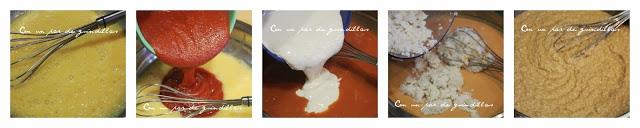 Pastel de cabracho (sin cabracho) con vinagreta de naranja