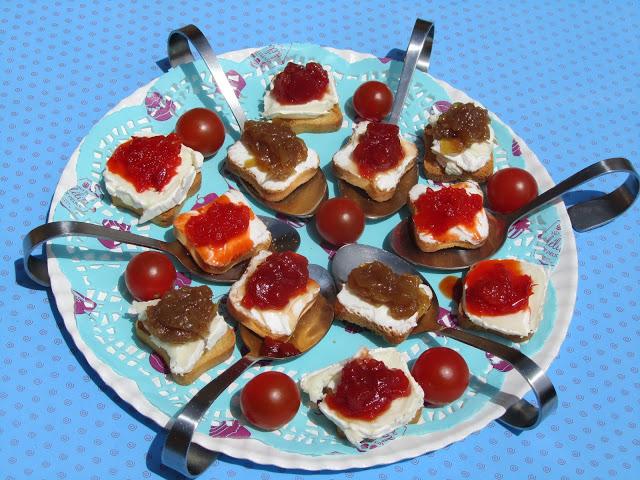 Pimientos confitados (Mermelada de pimientos)