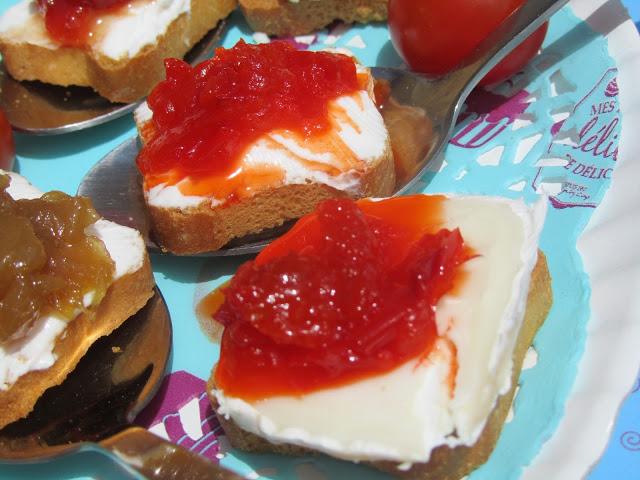 Pimientos confitados (Mermelada de pimientos)