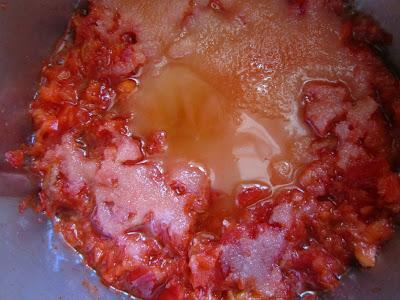 Pimientos confitados (Mermelada de pimientos)