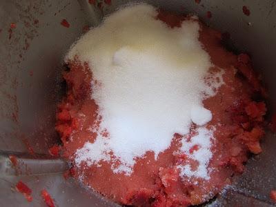 Pimientos confitados (Mermelada de pimientos)