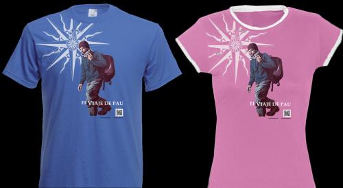 Camisetas 'El viaje de Pau'
