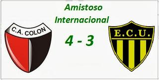 1964 - C. A. Colón:4 – E. C. Uruguaiana:3