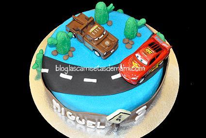 tarta de cars