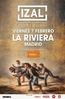 IZAL ofrecerá un concierto en Madrid