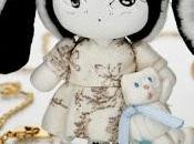 Spanish resin doll: Kawaii brooch necklace