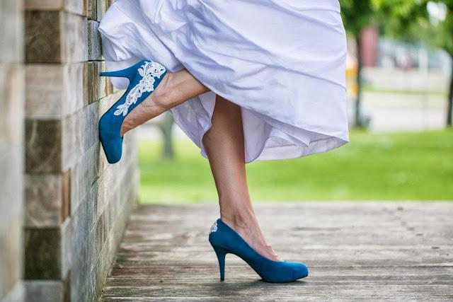 Es Tendencia: zapatos de novia de colores