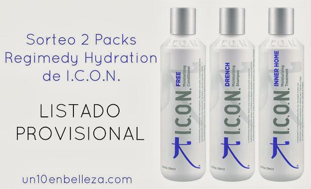 Listado Provisional Sorteo I.C.O.N.