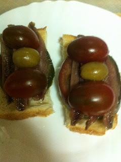 Canapé de anchoas: un aperitivo muy mediterráneo