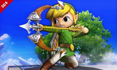 Toon Link aparece en el futuro Smash Bros.