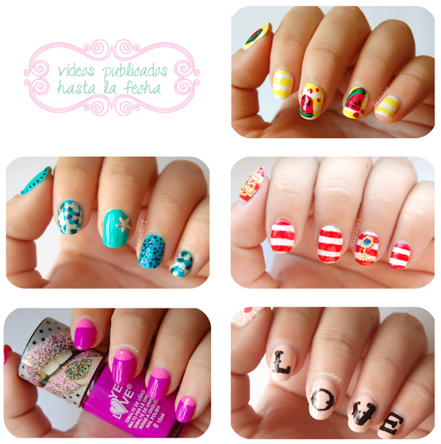 Offtopic: ¡Más nail art en vídeo!
