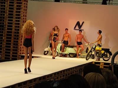 Virtudes Langa catwalk