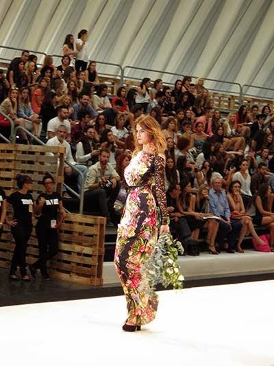 Virtudes Langa catwalk