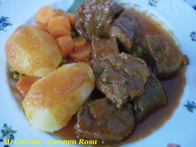 TERNERA CON SALSA DE ENEBRO