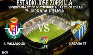 REAL VALLADOLID  vs   MALAGA CF