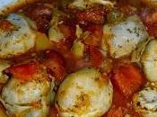 Alcachofas salsa tomate